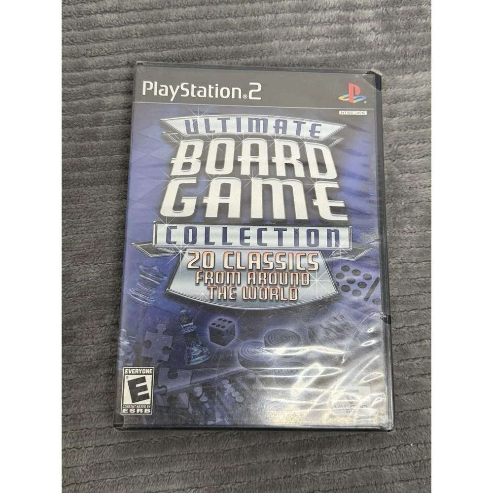 Ultimate Board Game Collection (Sony PlayStation 2, 2006) Tested & Works New